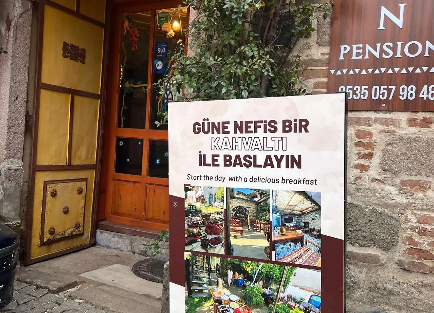 Rum i privatbostad Pergamonpension Bergama Turkiet